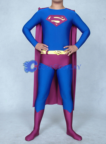 Superman Costume Halloween Superhero Capes